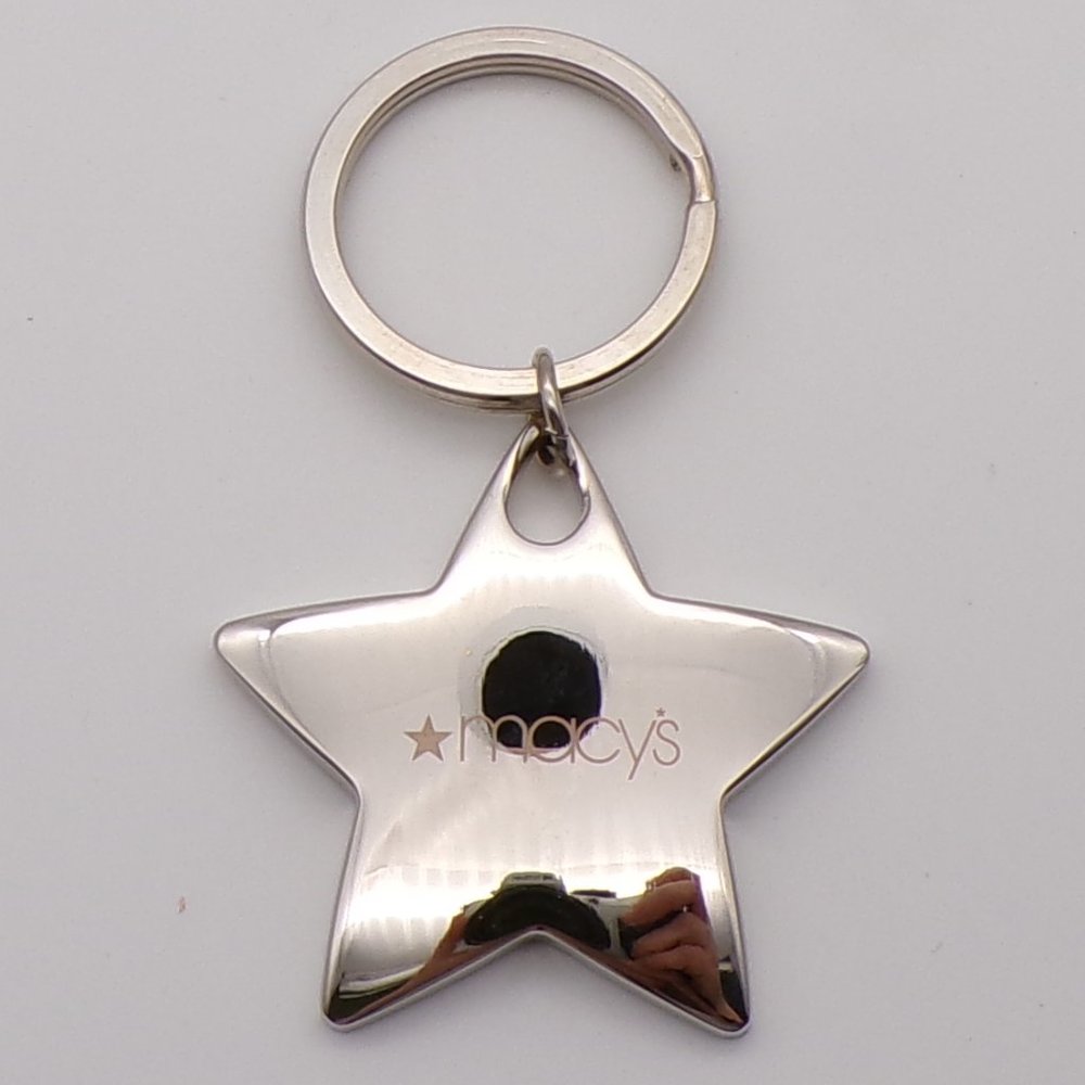 Macy's Silver Star Keychain - Picture 3 of 9